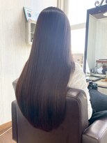コルテ 倉敷西坂店(CoRte.)&nbsp;髪質改善ストレート/ウォームブラウン/愛されロング/うるツヤ髪