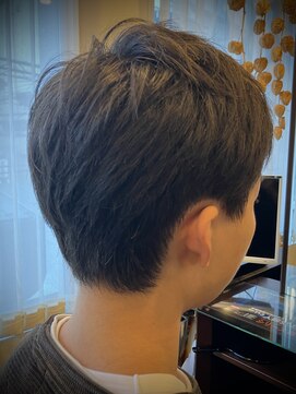 メンズショート(刈り上げ無し)