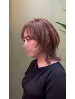 ブランチ(branch)&nbsp;「ナチュラルに盛れる」ベージュ×ボブウルフ