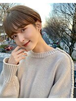 サンドパールス 仙台店(sand PALCE)&nbsp;髪質改善/大人ガーリー/似合わせカット/ショートボブ/前髪/仙台