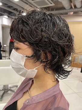 キーチェ 梅田中崎町(keych) ニュアンスパーマ/ショートウルフ[中崎町/梅田駅］