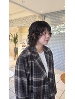 カシェ マエノヘタ(Cashe'e MAENOHETA)&nbsp;ボブレイヤーパーマ