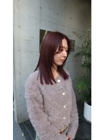 エヴリィ(every) レイヤーカット透明感ピンク【大阪/梅田/中津】