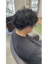 オリビアヘアー(OLIVIA HAIR)&nbsp;メンズデザインパーマ×無造作マッシュ