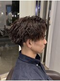 MEN’S HAIR/波巻ツイストスパイラル/フェザーパーマ/千葉