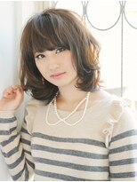 ヘアアンドメイク エジェリ(hair&make egerie)&nbsp;【egerie】伸ばしかけ★お手入れ楽ちん小顔フェザーウェーブ