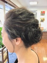 アオ(hair studio ao)&nbsp;およばれヘア