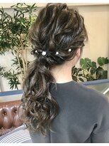 ヘアアンドメイクフリッシュ(HAIR&MAKE FRISCH) 結婚式　ヘアセット