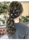 結婚式 ヘアセット