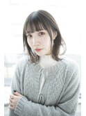 【salon de MiLK 原宿】耳かけ外ハネスタイリング