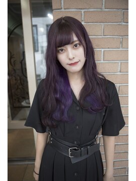 サロンドミルク 原宿(salon de MiLK) 【salon de MiLK 原宿】ラベージュ×アクセントラベンダー