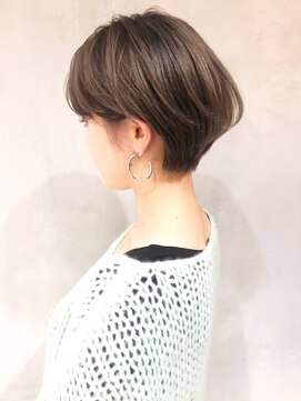 アルバム 銀座(ALBUM GINZA) シアーベージュショート_オリーブカラー_ba265791