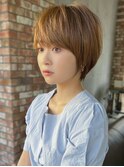 30代40代50代◎大人ナチュラルレイヤーショートボブ　表参道