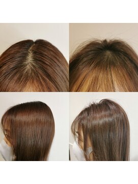 ミングルクラーロヘアー(MINGLE CLARO hair) 韓国風根元パーマ