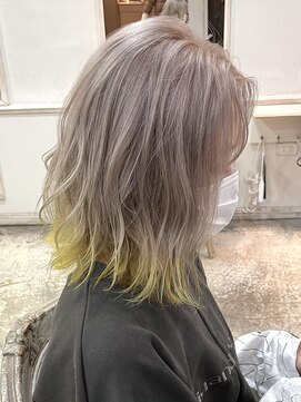 エイチ(H eitf) グラデーション.ダブルカラー.ケアブリーチ