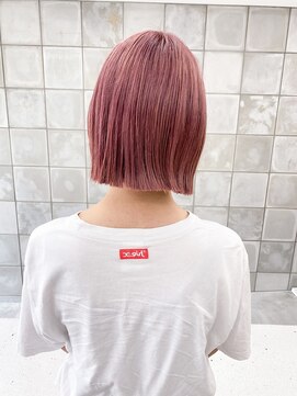 トゥコ(tuco) ピンクボブ ボブピンク 切りっぱなしボブ