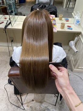 ロロ(ro-ro) 【恵比寿ro-ro】酸熱髪質改善×ケアカラーリング＝潤艶髪