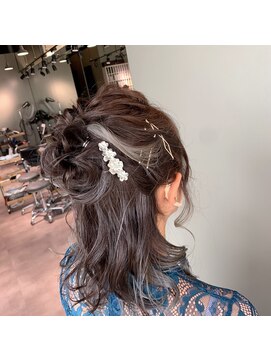 カンゴールサロン 郡山ノース(KANGOL) ふんわりハーフアップ