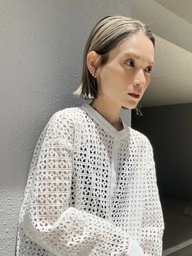 ハルキミナト ジャパン ヨコハマ(HARUKI MINATO japan YOKOHAMA) 切りっぱなしボブ【20代30代40代50代】