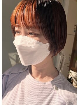 ソラ ヘアデザイン(Sora hair design) orange color