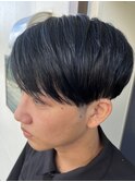 メッシュキャップハイライト×ブルーブラック