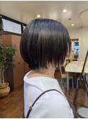 ショートボブ/ショート/黒髪/ショートヘア