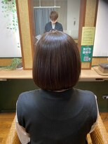 ヘアー マジック 国立店(Hair Magic)&nbsp;ブラウンカラー×マチルダボブミディ