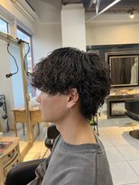 アイズ 海老名(AIZU)&nbsp;波巻きスパイラルパーマ　波巻きパーマ　メンズパーマ