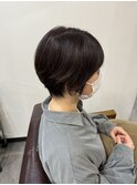 【amule hair】すっきり丸みショート/30代/40代/50代