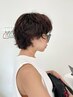 コスメパーマ+ カット+ 4step トリートメント　￥15000