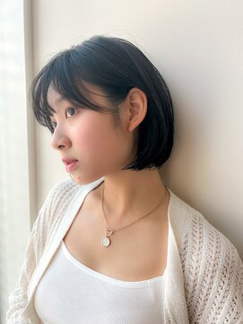 スウド(Swd) 色っぽヘア韓国ボブ/ショートボブ/レイヤーカット/暗髪