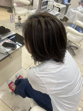 40代50代脱白髪染めグレイヘア白髪ぼかしアンブレライツ