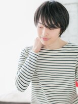 アルバハナレ 横浜(αlba HANARE)&nbsp;関内/髪質改善/ダークアッシュ×ビジカジ♪無造作ショートk