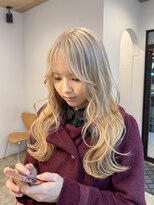 ミュゼリーブル(Musee libre)&nbsp;: 2ブリーチで透き通るほどの透明感グレイベージュ :