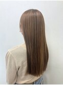 明るめベースのハイライトカラー