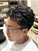 ☆ラルフカール×爽やか×短髪×スーツ×アップバング