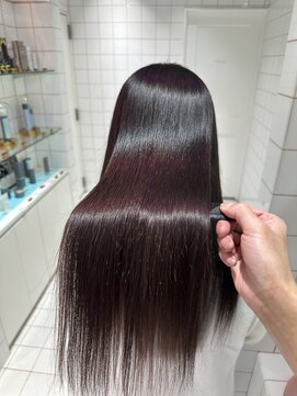 ロンドルーチェ 心斎橋(Lond luce) 大人ガーリー×ミディアムレイヤーカット【心斎橋/髪質改善】