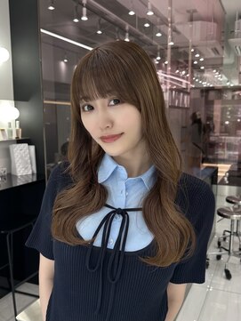 ラルム 新宿(LARME SHINJUKU) 韓国ヘア/くびれ巻き/オリーブベージュ