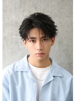 ボンド トウキョウ(BOND TOKYO)&nbsp;コンマフェザーショート　フェザーパーマ/センターパート/渋谷