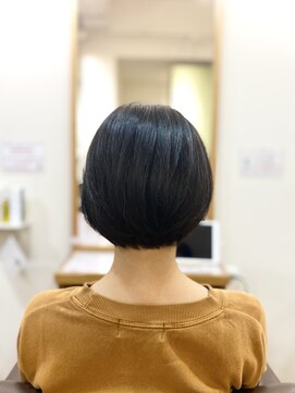 ヘアー グリーン(hair green) 30代40代50代/くびレイヤー/小顔似合わせショート/新百合ヶ丘