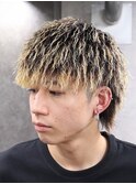 ツイストパーマ　パイルツイスト　縦落ちパーマ