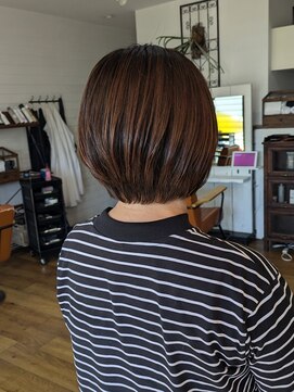 カンシャル(Kanshall) 丸みショートボブ