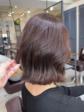 コート 表参道(Cote) 美髪レイヤーカットバーガンディーサーフェイスレイヤー顔まわり