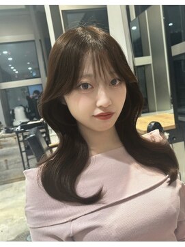 バレット 表参道(VALETTE) 透明感カラーくびれヘア顔周りカット髪質改善トリートメント