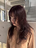 ヲタク(wotaku.)&nbsp;レッドカラーボルドーカラーワインレッドカシスカラー暖色カラー