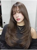 新宿/新宿駅/縮毛矯正/前髪カット/レイヤーカット/韓国