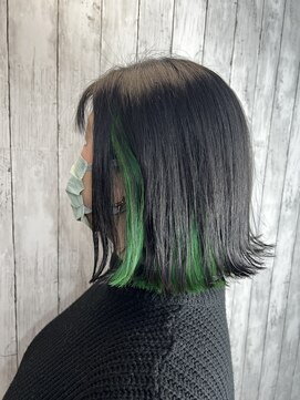 ビューティドレッセヤマノ 池袋パルコ(Beauty Dresse YAMANO) 【ボブ】【インナーカラー】【推し活カラー】