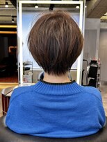 ロンド エメ 柏(Lond aimer)&nbsp;ショートボブ髪型40代50代60代絶壁解消小顔ショート白髪ぼかし柏