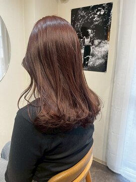 ニード(need) ブリーチなしケアカラー/まろやかピンクブラウン/20代