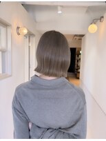 シェーン 仙台駅広瀬通店(schon)&nbsp;ブリーチありで作るオリーブベージュカラー！